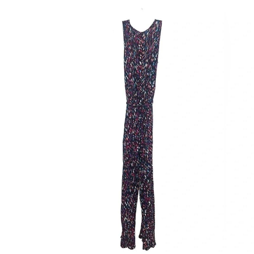 Roaman’s colorful crepe jumper. Size 18W GUC - Picture 7 of 12